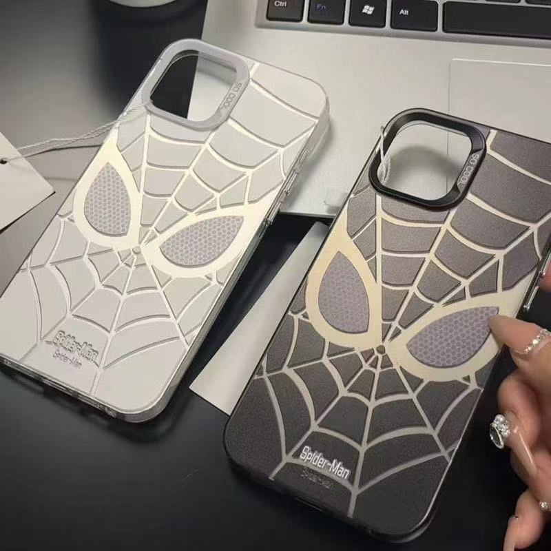 Creative Spider-Man webtelefontok – tartós és ütésálló, iPhone és Samsung S sorozathoz | Divatos rózsaszín dizmín pároknak