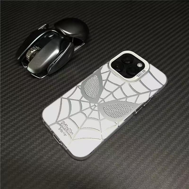 Creative Spider-Man webtelefontok – tartós és ütésálló, iPhone és Samsung S sorozathoz | Divatos rózsaszín dizmín pároknak