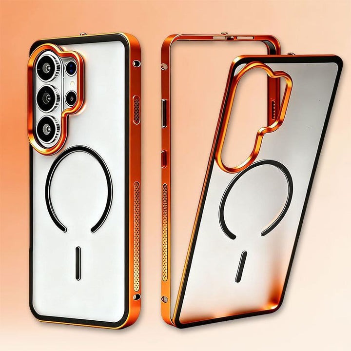 Mágneses lökhárító tok csattal és hőelvezetéssel Galaxy S26 Ultra készülékhez