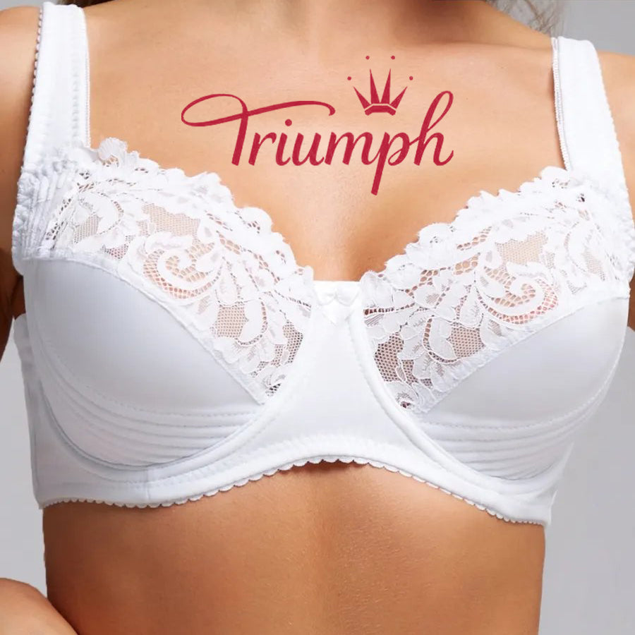 Triumph® 3 db-os csomag 💖50% kedvezmény✨2025 Új csipkés komfort melltartó nagy méretben [75A-110H]