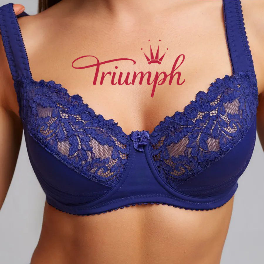 Triumph® 3 db-os csomag 💖50% kedvezmény✨2025 Új csipkés komfort melltartó nagy méretben [75A-110H]