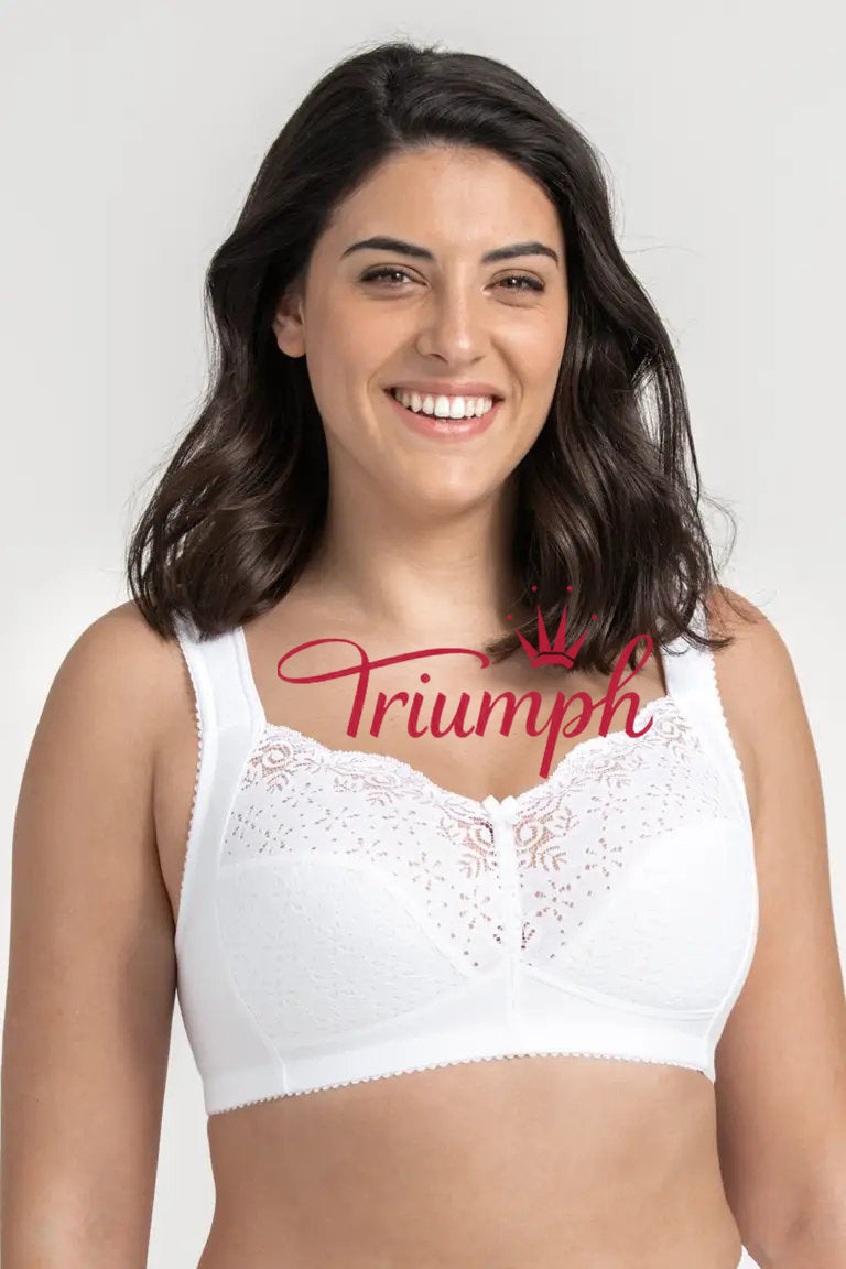 Triumph - 3db-os készlet 🔥Hímzett teljes testű komfort melltartó