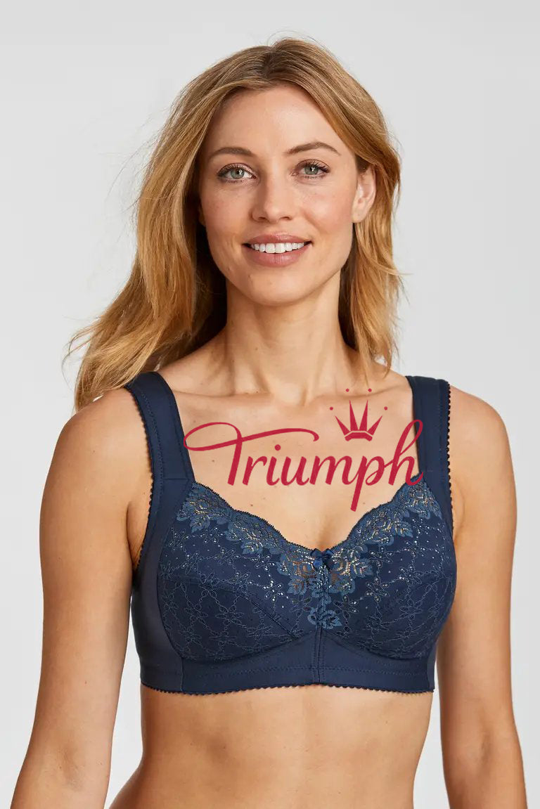Triumph - 3db-os készlet 🔥Hímzett teljes testű komfort melltartó