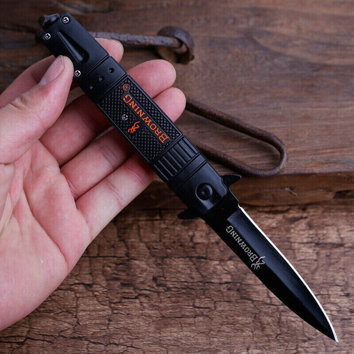 Hajtogatható kés Browning Tactical Black Hossz 21 cm