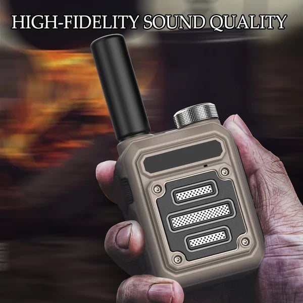 Vízálló és ütésálló walkie-talkie-k