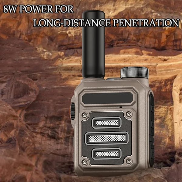 Vízálló és ütésálló walkie-talkie-k