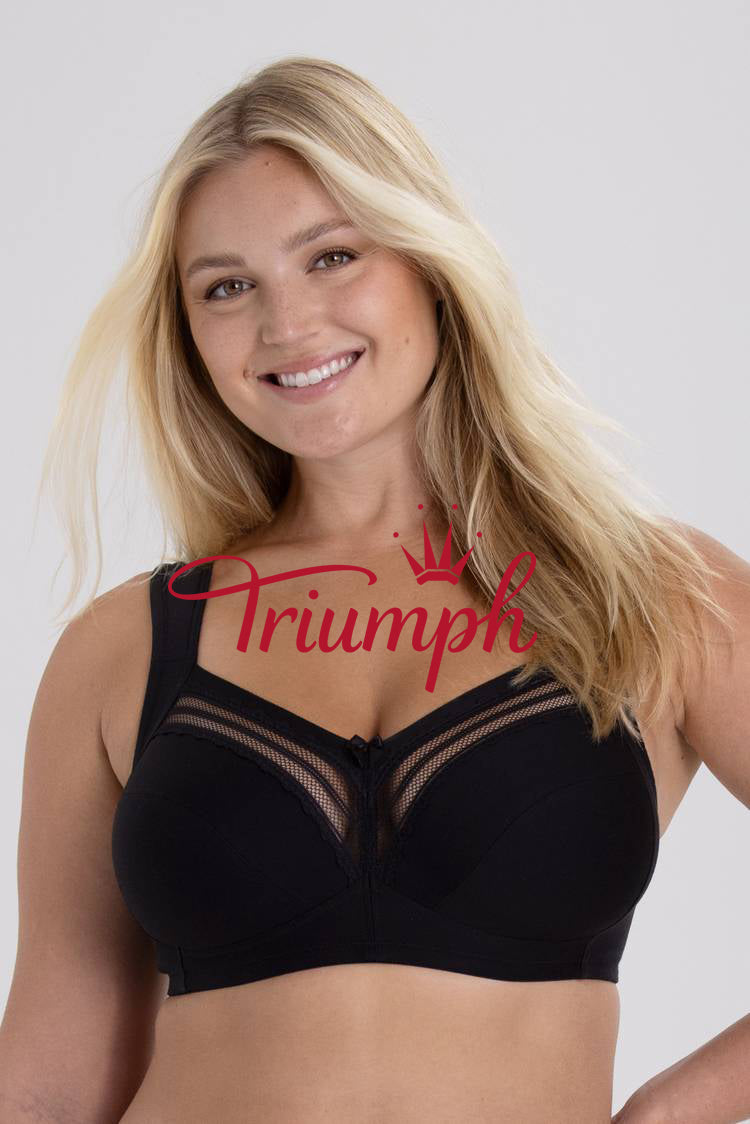 Triumph - 3 db (75A-110F) 💝Vezeték nélküli pamut alsónemű