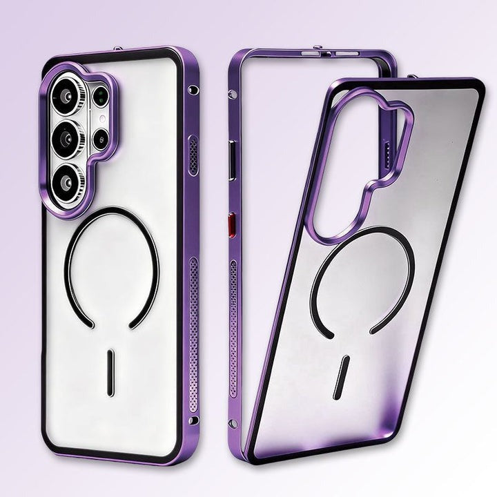 Mágneses lökhárító tok csattal és hőelvezetéssel Galaxy S26 Ultra készülékhez