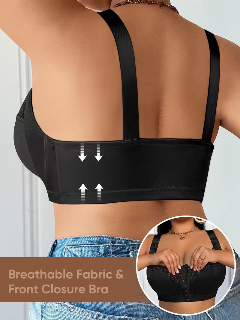 👙TRIUMPH – [4 db]🔥50% női teljes fedésű melltartó plus size nőknek - Plus size melltartók kifejező arányokkal