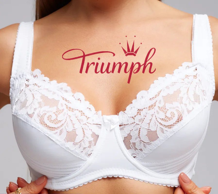 Triumph® 3 db-os csomag 💖50% kedvezmény✨2025 Új csipkés komfort melltartó nagy méretben [75A-110H]