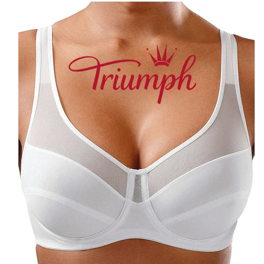 Triumph - 3 db. 💥Kényelmes pamut push-up melltartó