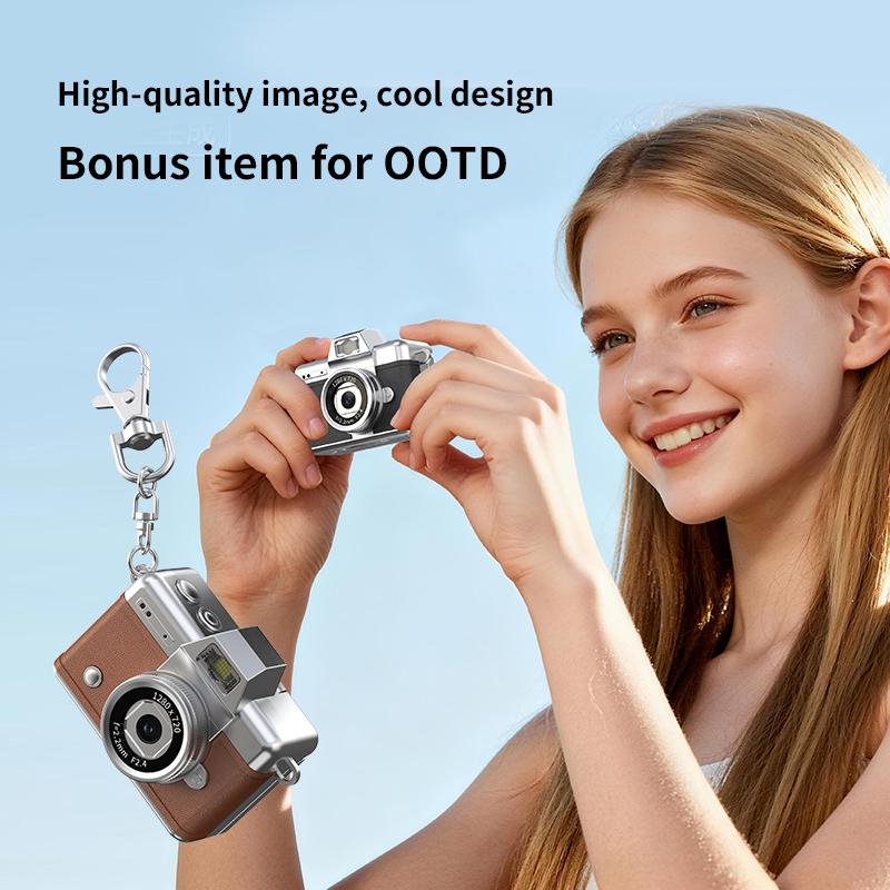 Mini digitális fényképezőgép 1,47 hüvelykes LCD kijelzővel 1080P