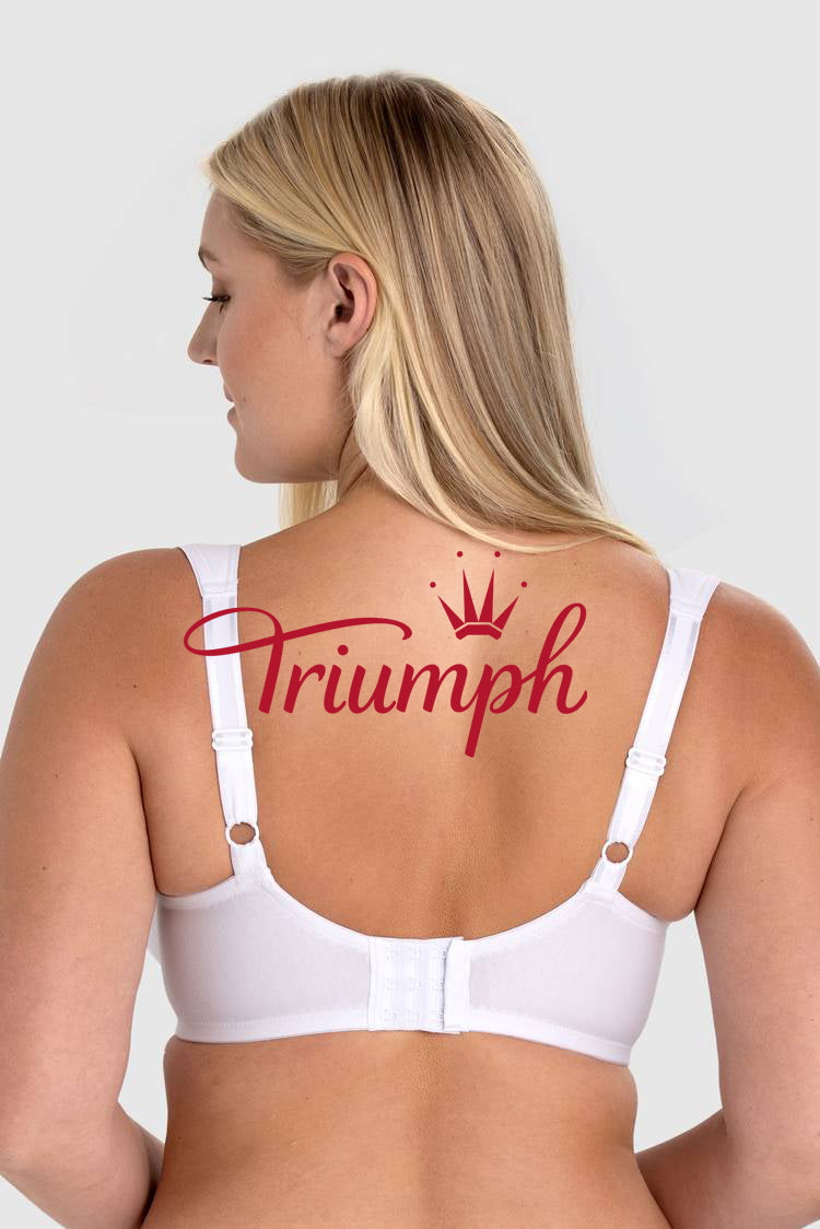 Triumph - 3 db (75A-110F) 💝Vezeték nélküli pamut alsónemű