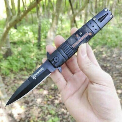 Hajtogatható kés Browning Tactical Black Hossz 21 cm