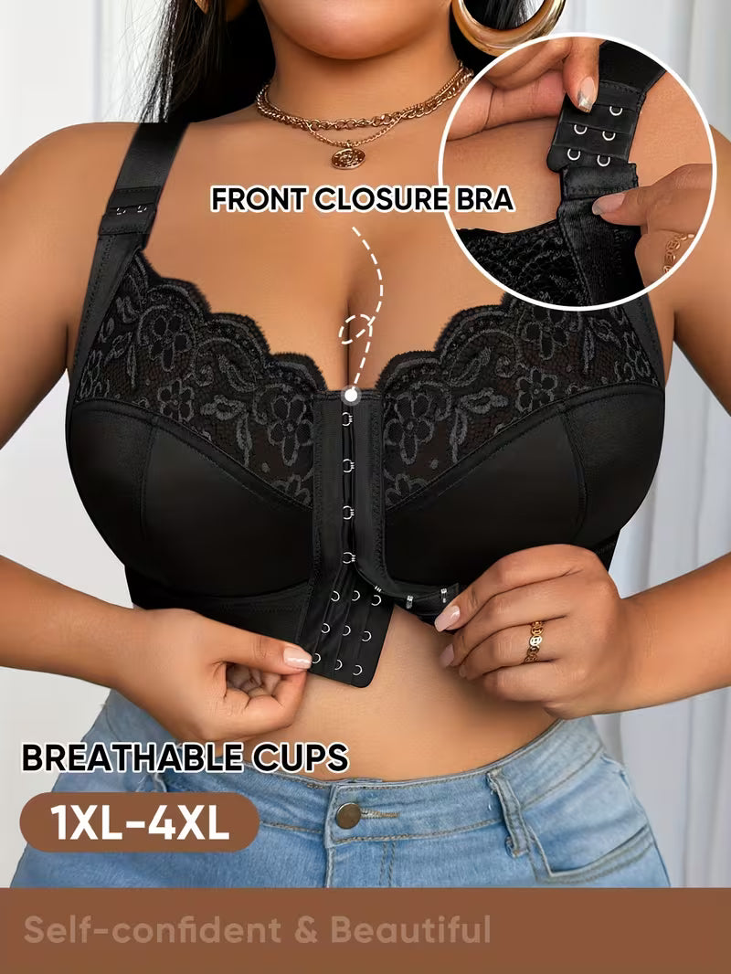 👙TRIUMPH – [4 db]🔥50% női teljes fedésű melltartó plus size nőknek - Plus size melltartók kifejező arányokkal