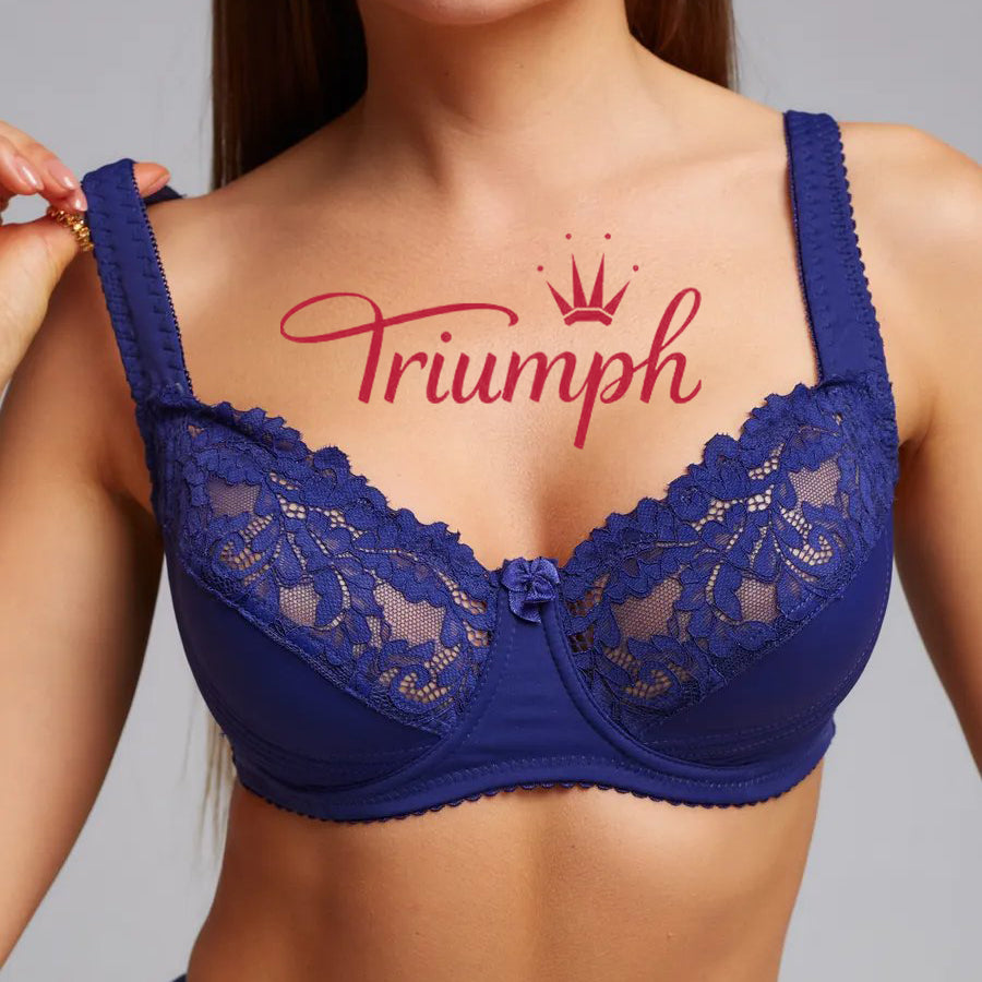 Triumph® 3 db-os csomag 💖50% kedvezmény✨2025 Új csipkés komfort melltartó nagy méretben [75A-110H]