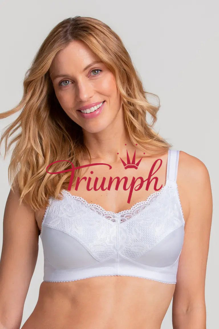 Triumph - 3 csomagos (75A-120F) 💝 Kényelmes puha csipke melltartó