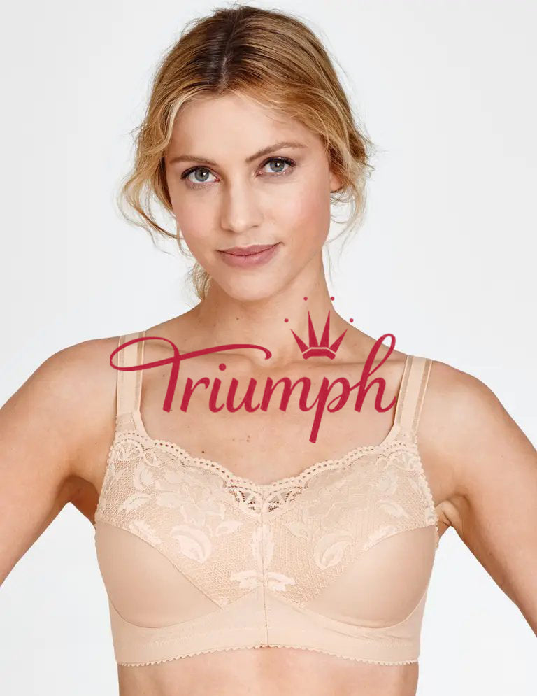 Triumph - 3 csomagos (75A-120F) 💝 Kényelmes puha csipke melltartó
