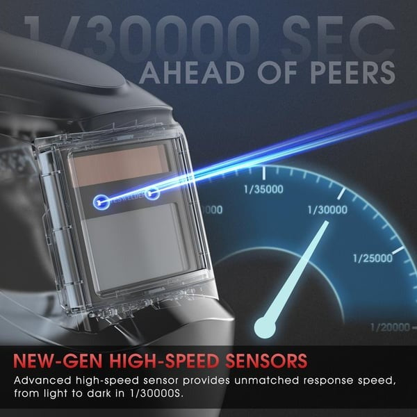 LYG-L600A True Color hegesztősisak automatikusan sötétedő funkcióval