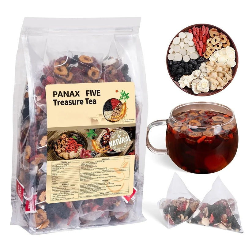 🌿 Panax és eperfa gyógytea
