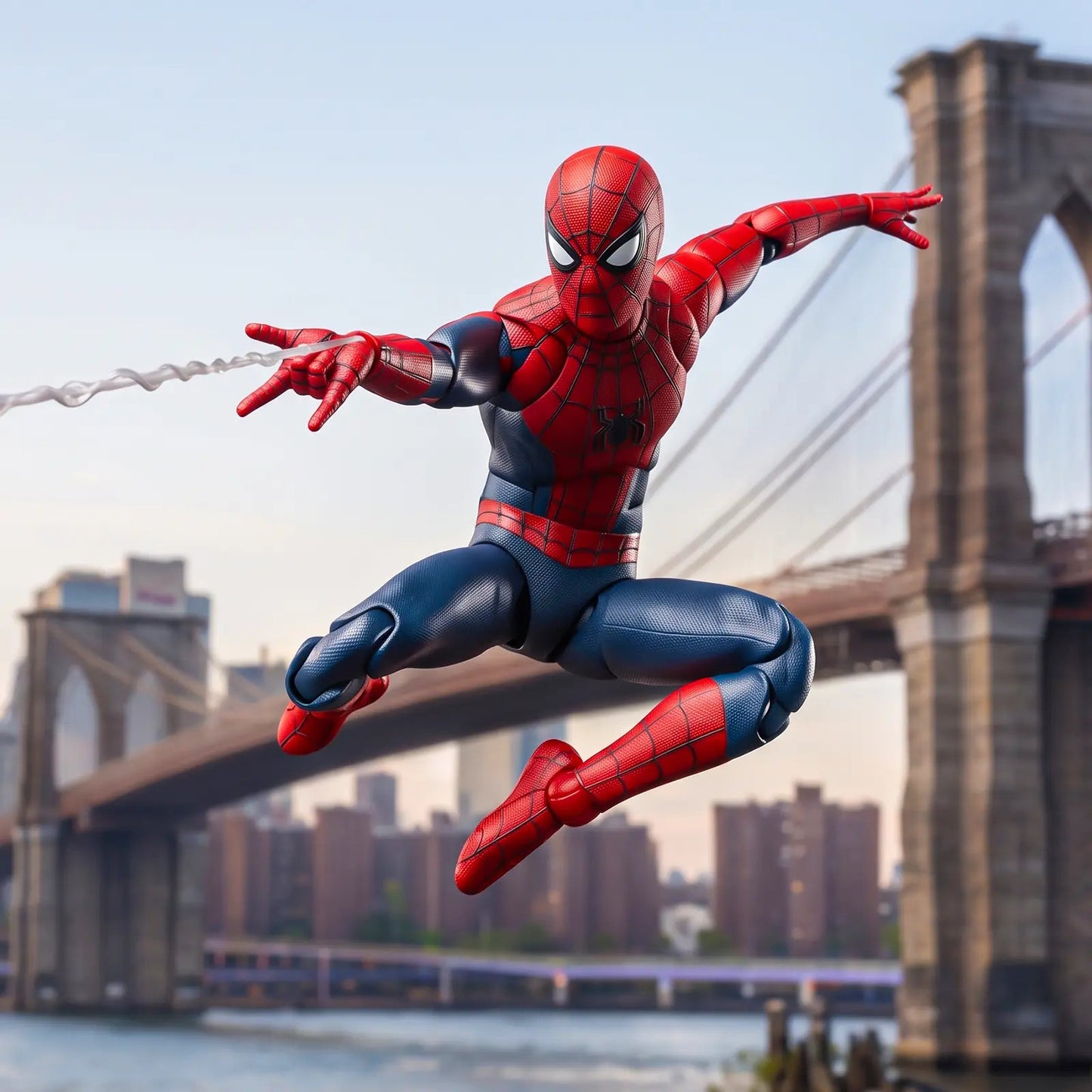 Marvel Pókember: Vadonatúj 6 hüvelykes nappali akciófigura, moduláris gyűjthető film 4 váltakozó kézzel és 2 háló effektussal
