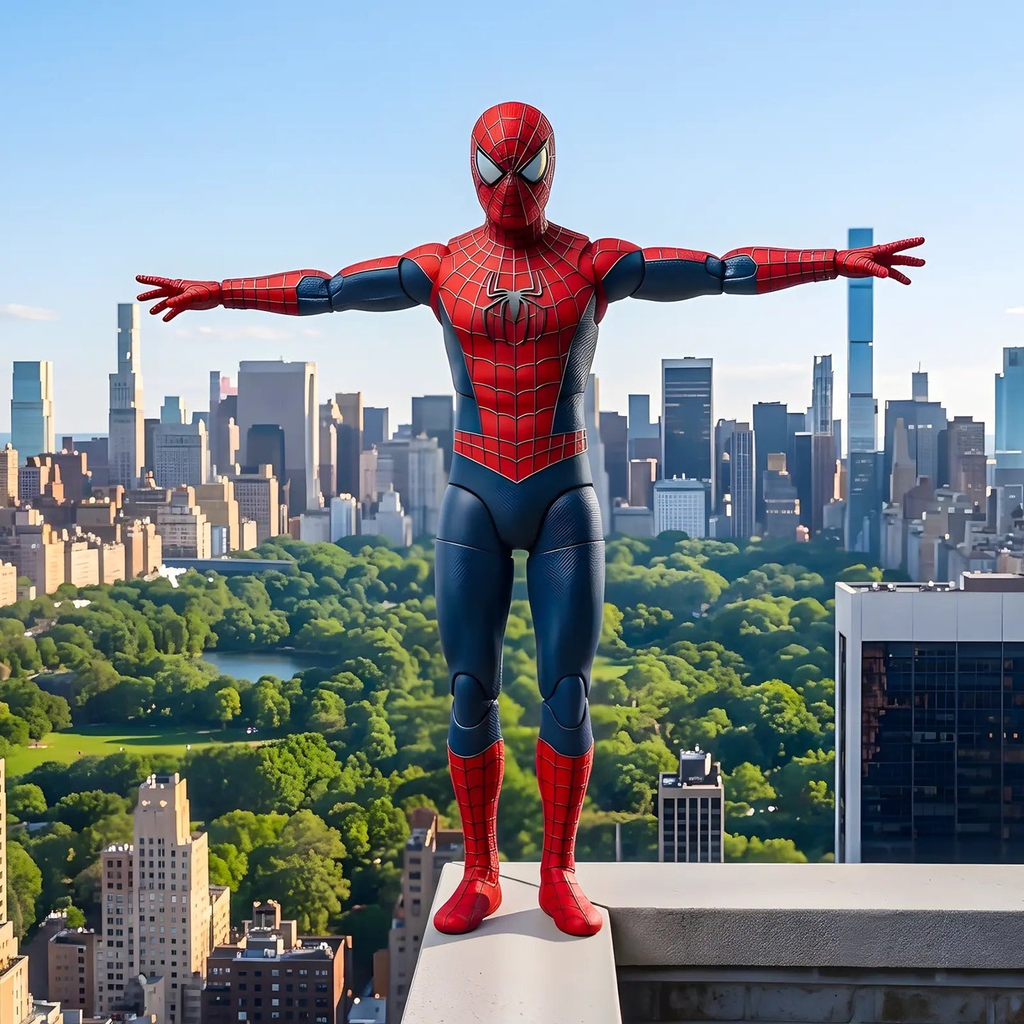 Marvel Pókember: Vadonatúj 6 hüvelykes nappali akciófigura, moduláris gyűjthető film 4 váltakozó kézzel és 2 háló effektussal