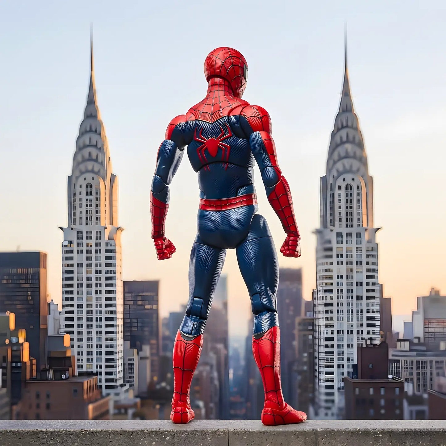 Marvel Pókember: Vadonatúj 6 hüvelykes nappali akciófigura, moduláris gyűjthető film 4 váltakozó kézzel és 2 háló effektussal