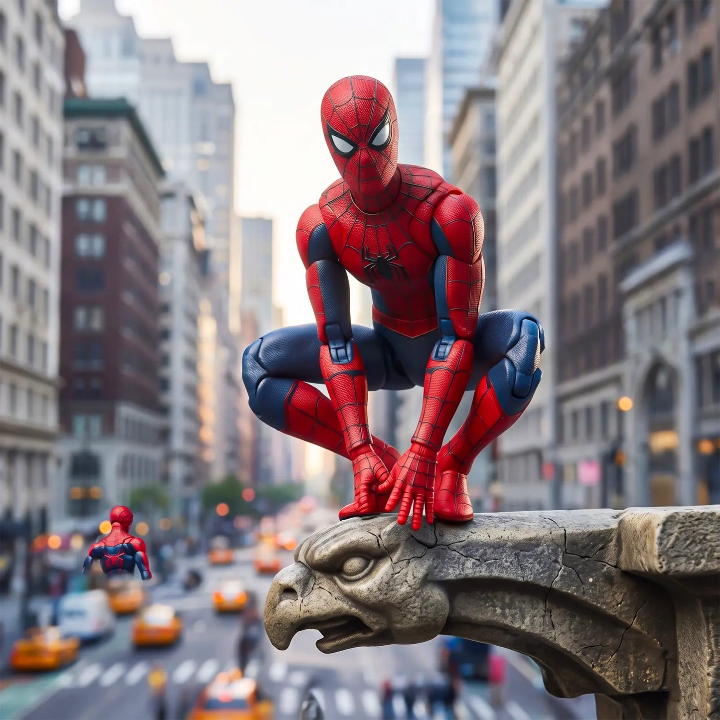 Marvel Pókember: Vadonatúj 6 hüvelykes nappali akciófigura, moduláris gyűjthető film 4 váltakozó kézzel és 2 háló effektussal