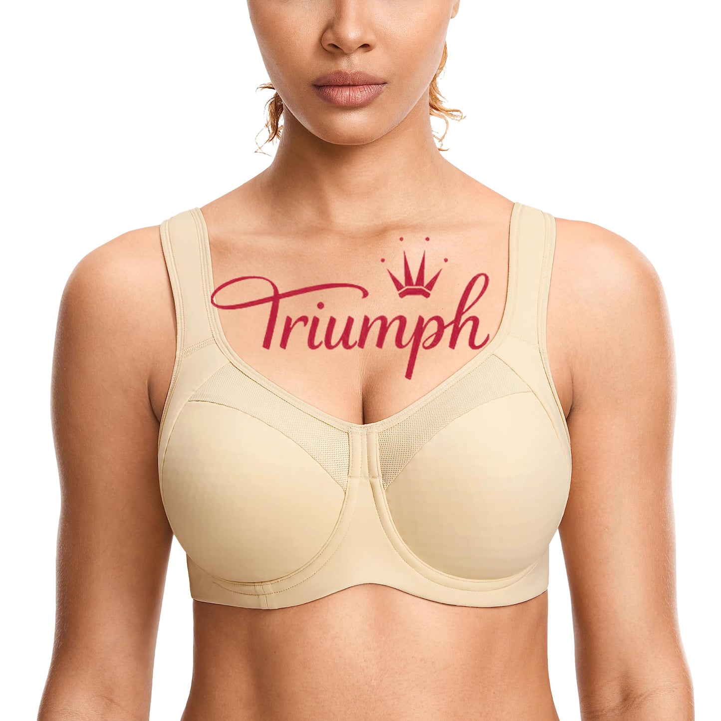 Triumph - 3 darab 🔥Magas támogatású, vezeték nélküli, párnázott teljes fedésű melltartó