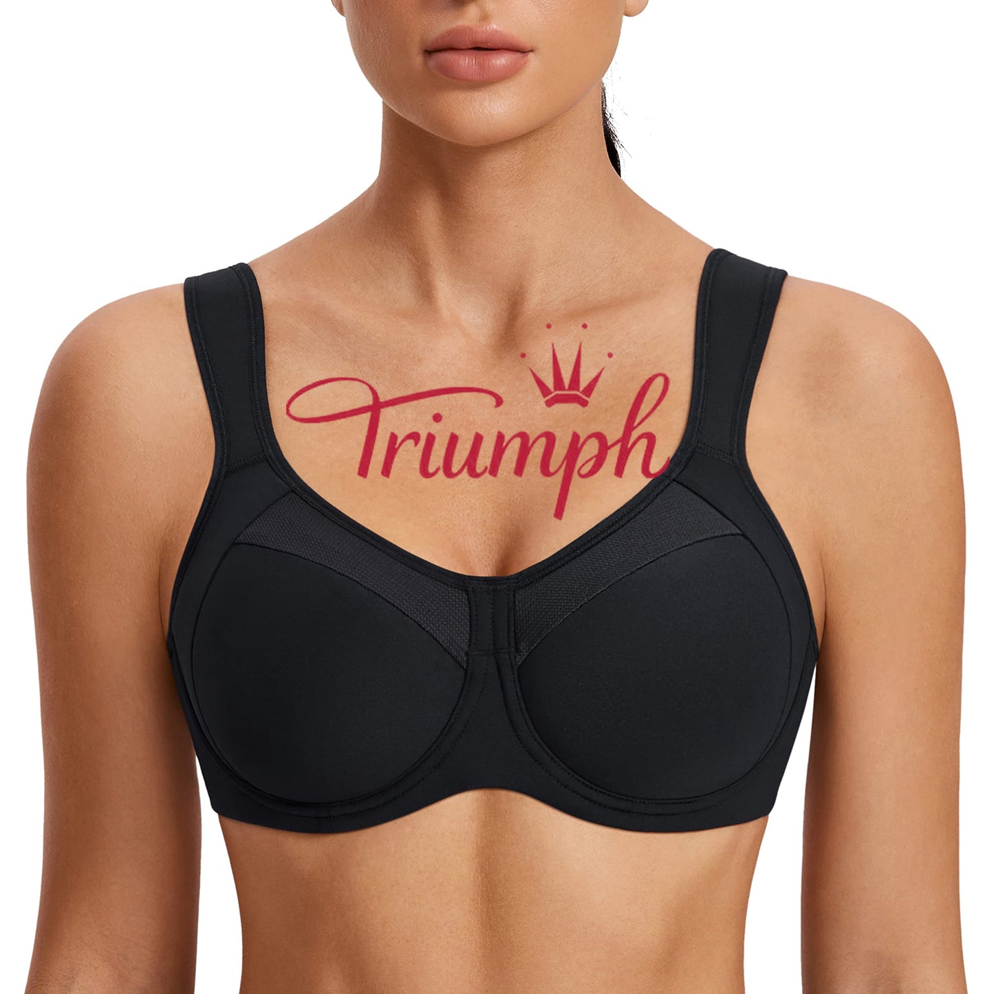 Triumph - 3 darab 🔥Magas támogatású, vezeték nélküli, párnázott teljes fedésű melltartó