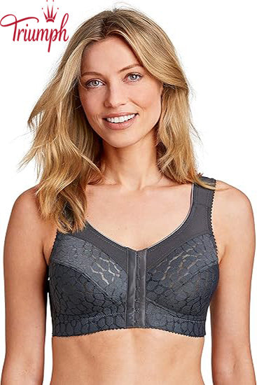Triumph - (3db) Jacquard női elöl záródó bralette melltartó (nincs acél gyűrű)