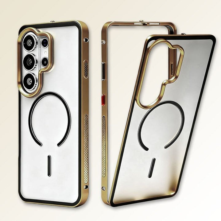 Mágneses lökhárító tok csattal és hőelvezetéssel Galaxy S26 Ultra készülékhez
