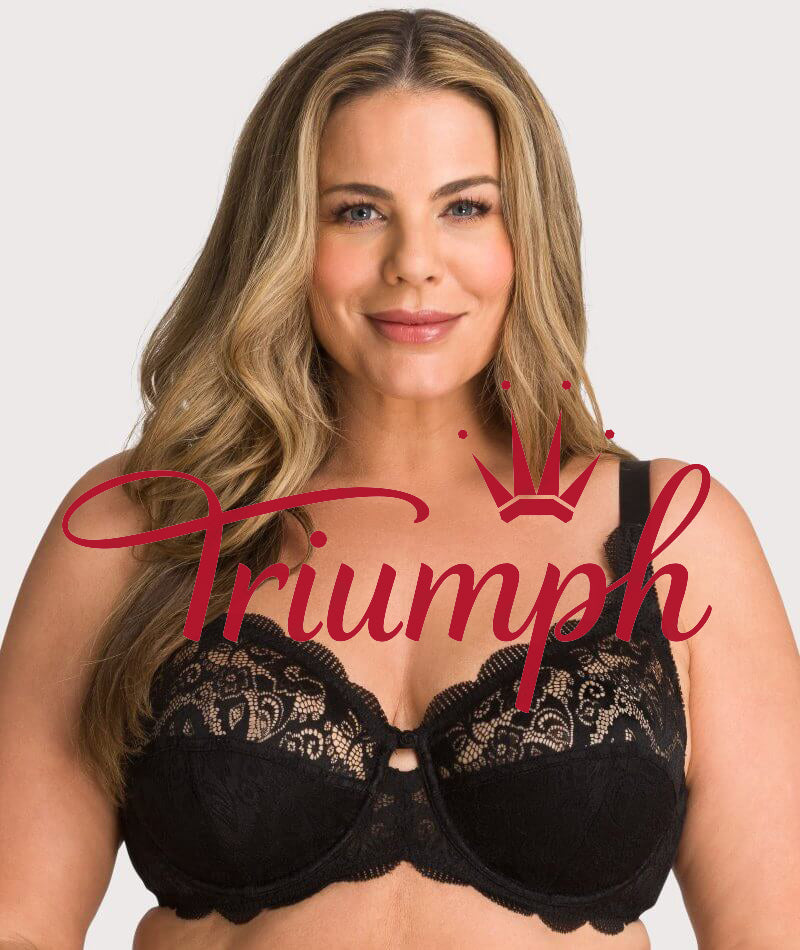 Triumph - 🔥 Triumph Sheer Minimizer Bra - Bordeaux