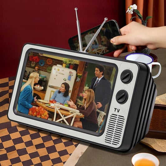 📺Mobiltelefon Nagyító - Retro 3D HD TV Erősítő