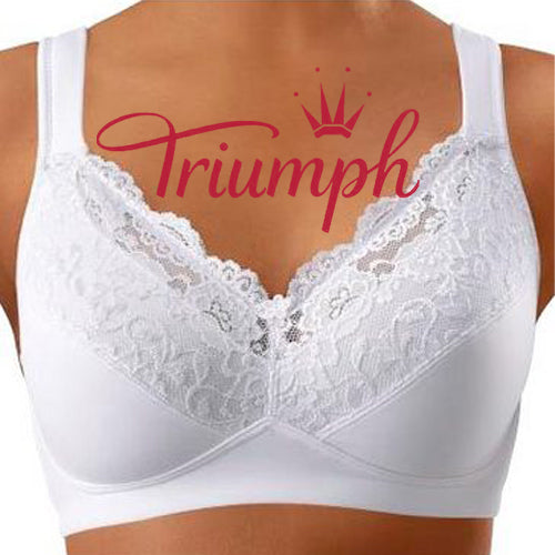 Triumph - 3db (75A-110F) 💝Puha melltartó kényelmes pántokkal, vezetékek nélkül✨