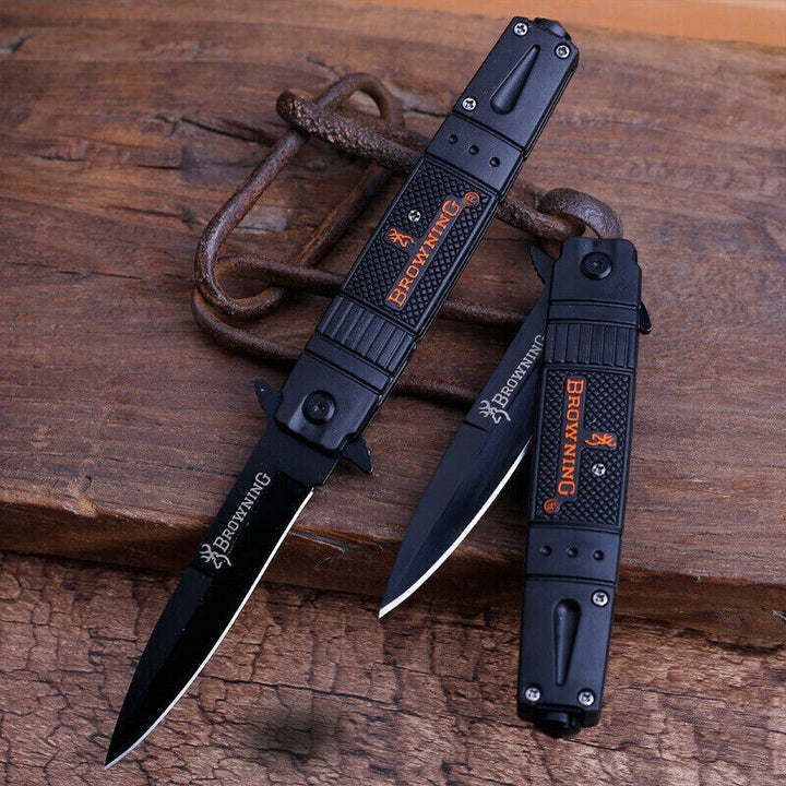 Hajtogatható kés Browning Tactical Black Hossz 21 cm