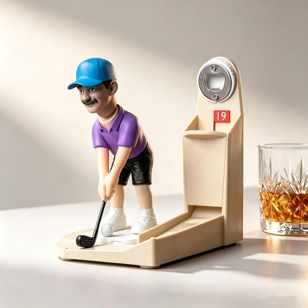 Személyre szabott golflabda alakú üvegnyitó játék 🎉 Vásárolj 2-t, kapsz 1-et ingyen