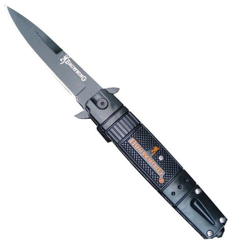 Hajtogatható kés Browning Tactical Black Hossz 21 cm