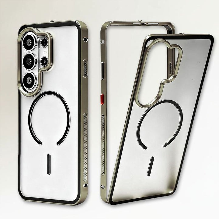 Mágneses lökhárító tok csattal és hőelvezetéssel Galaxy S26 Ultra készülékhez
