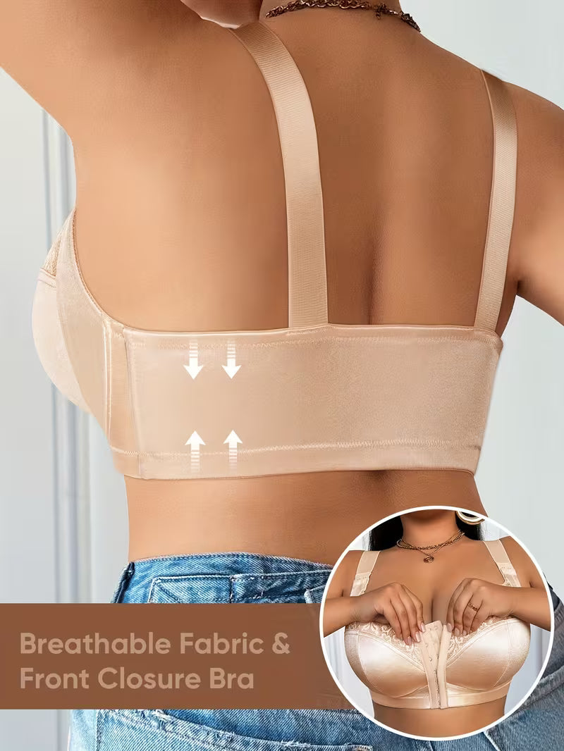 👙TRIUMPH – [4 db]🔥50% női teljes fedésű melltartó plus size nőknek - Plus size melltartók kifejező arányokkal