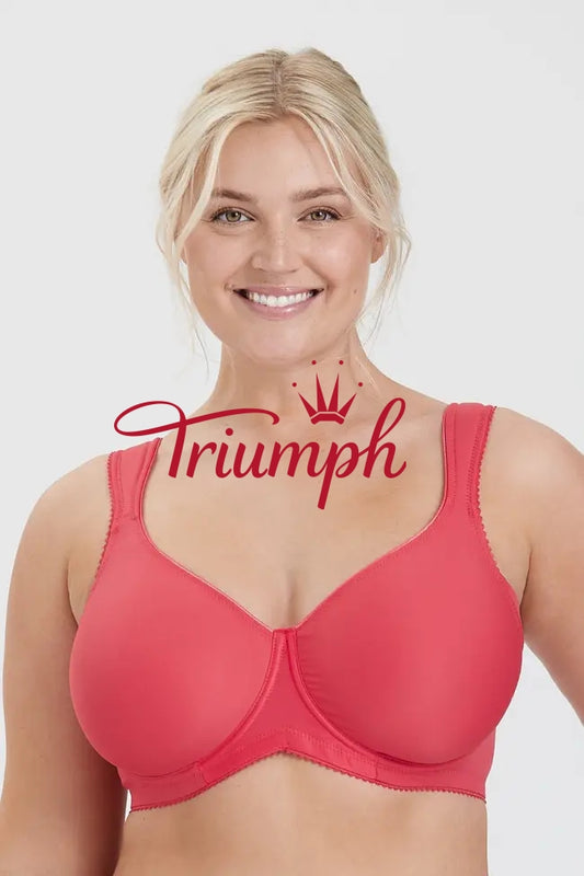 Triumph - (3 db) Egyszerű push-up melltartó teli kupával