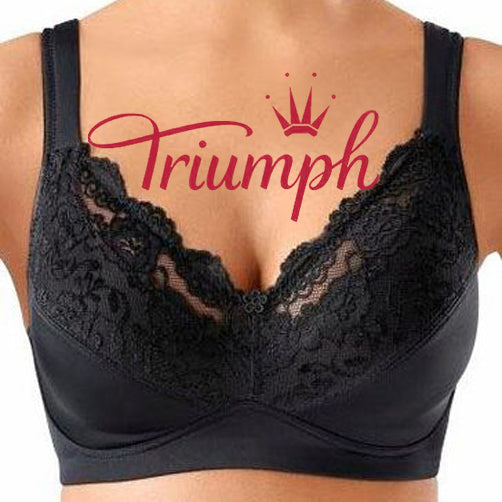 Triumph - 3db (75A-110F) 💝Puha melltartó kényelmes pántokkal, vezetékek nélkül✨