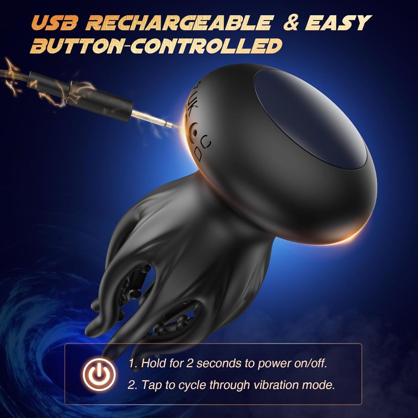 💥 2026-os limit: 75% ️KEDVEZMÉNY 💦 KRAKEN Suptruck™ X10 Unisex 360° vibrátor📱 32 masszázsgyöngyök és 10 mód