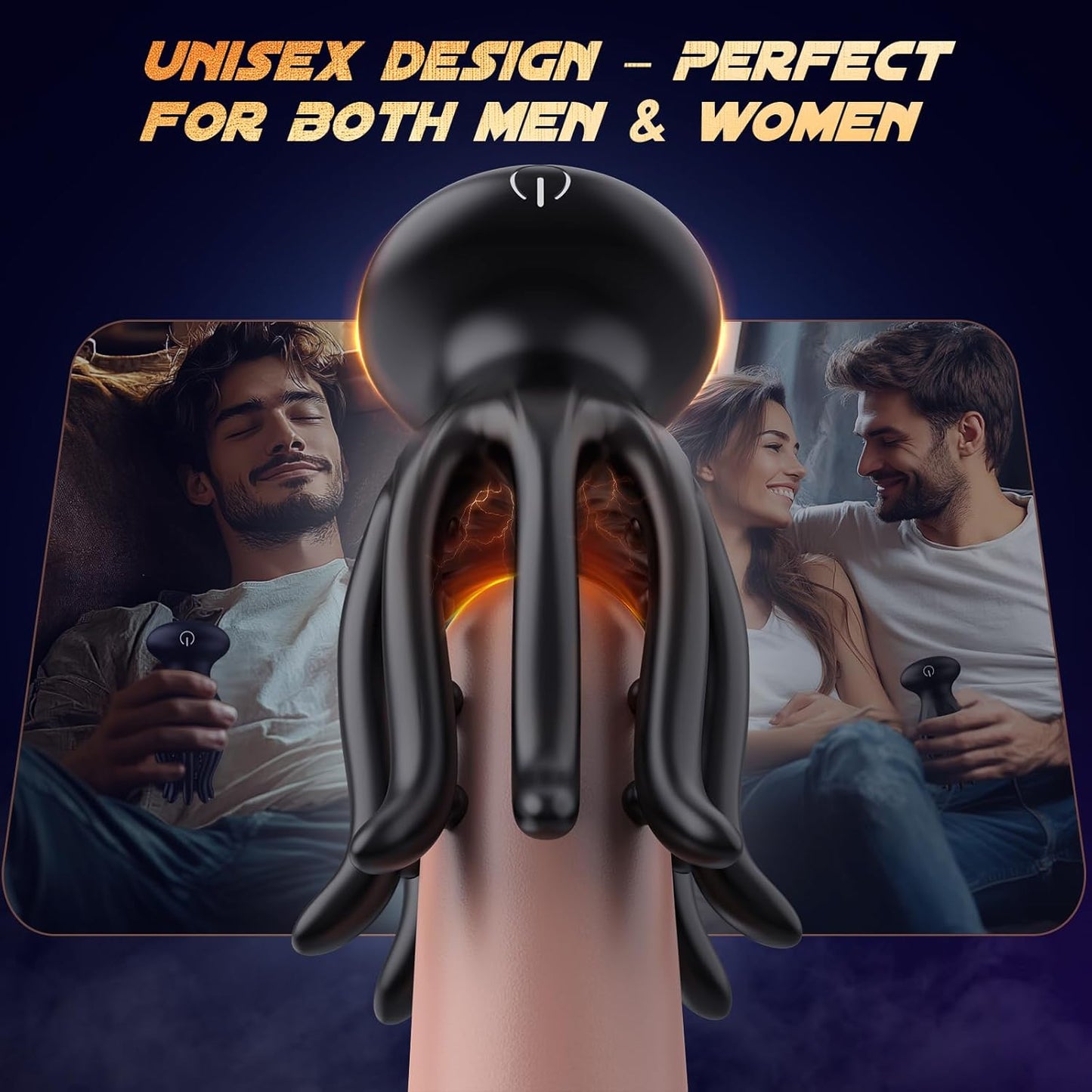 💥 2026-os limit: 75% ️KEDVEZMÉNY 💦 KRAKEN Suptruck™ X10 Unisex 360° vibrátor📱 32 masszázsgyöngyök és 10 mód
